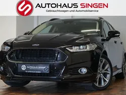 Schwarz metallic Gebraucht 2017 Ford Mondeo ST-Line Kombi | 20.990 € (Teuer)