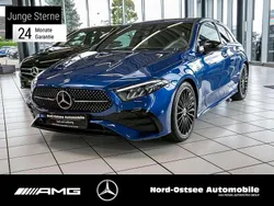 Metalliclack spektralblau Gebraucht 2024 Mercedes A250 Premium Limousine | 37.890 € (Fairer Preis)