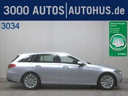 High tech silber metallic Gebraucht 2022 Mercedes C200 Avantgarde Kombi | 24.480 € (Guter Preis)