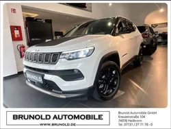 Alpine white/dach schwarz Gebraucht 2023 Jeep Compass SUV | 36.900 € (Etwas zu teuer)