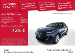 Ascariblau metallic Gebraucht 2024 Audi Q6 e-tron Sport SUV | 74.990 € (Fairer Preis)
