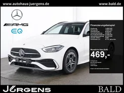 Polarweiß Gebraucht 2025 Mercedes C300e AMG Kombi | 49.880 € (Guter Preis)
