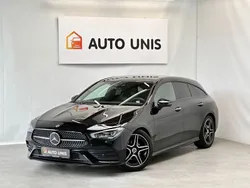 Schwarz (metallic) Gebraucht 2021 Mercedes CLA180 AMG line Limousine | 20.825 € (Fairer Preis)