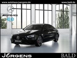 Schwarz kosmosschwarz metallic Gebraucht 2024 Mercedes CLA35 AMG AMG Coupé | 50.840 € (Fairer Preis)