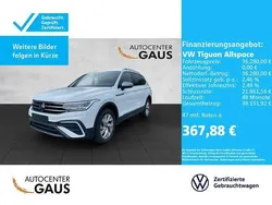 Weiß Gebraucht 2024 VW Tiguan Allspace Life SUV | 36.280 € (Fairer Preis)
