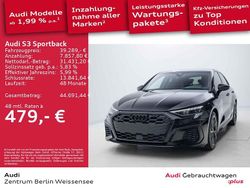 Mythosschwarz metallic Gebraucht 2023 Audi S3 Ambiente Limousine | 39.289 € (Guter Preis)