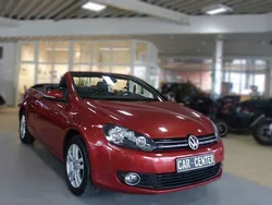 Rot Gebraucht 2011 VW Golf Cabriolet Cabrio | 9.450 € (Fairer Preis)