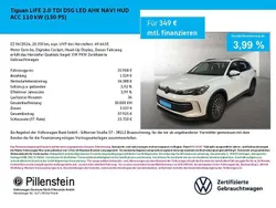 Oryxweiß perlmutteffekt Gebraucht 2024 VW Tiguan Life SUV | 35.908 € (Guter Preis)