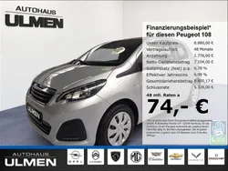 Silber Gebraucht 2019 Peugeot 108 Active Kleinwagen | 8.880 € (Fairer Preis)