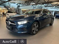 Denimblau metallic Gebraucht 2021 Mercedes A250 Progressive Limousine | 24.900 € (Guter Preis)