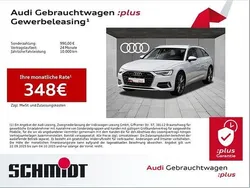 Gletscherweiß metallic Gebraucht 2025 Audi A6 Advanced Kombi | 48.440 € (Superpreis)