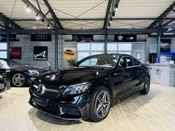 Schwarz unilack Gebraucht 2021 Mercedes C180 AMG line Coupé | 28.900 € (Superpreis)