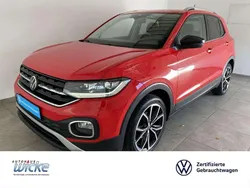 Rot Gebraucht 2021 VW T-Cross Style SUV | 17.480 € (Guter Preis)