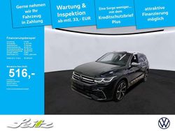Deep black perleffekt Gebraucht 2021 VW Tiguan Allspace R-line SUV | 35.248 € (Etwas zu teuer)