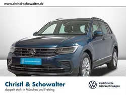 Nightshade blue metallic Gebraucht 2022 VW Tiguan Life SUV | 29.687 € (Guter Preis)