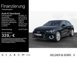 Schwarz Gebraucht 2025 Audi A3 Sportback Limousine | 30.980 € (Superpreis)