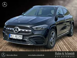 Lack kosmosschwarz Gebraucht 2024 Mercedes GLA200 AMG line SUV | 45.390 € (Teuer)