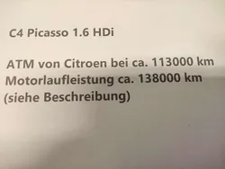 Schwarz Gebraucht 2011 Citroën C4 Picasso Tendance Van / Kleinbus | 4.550 €