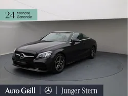 Grau Gebraucht 2023 Mercedes C200 AMG Cabrio | 46.949 € (Etwas zu teuer)