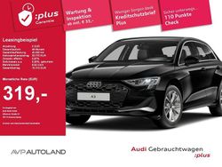 Schwarz Gebraucht 2025 Audi A3 Advanced Plus Limousine | 33.770 € (Teuer)