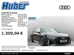 Matteffektlackierung audi exclusive Gebraucht 2021 Audi RS6 Ambiente Kombi | 96.870 €