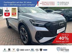 Florettsilber metallic/silber Gebraucht 2022 Audi Q4 Sportback e-tron S-Line SUV | 35.890 € (Fairer Preis)