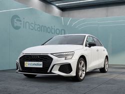 Weiß Gebraucht 2022 Audi A3 Sportback e-tron S-Line Limousine | 35.990 €