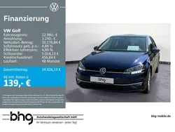 Atlantic blue metallic Gebraucht 2017 VW Golf VII Sound Limousine | 12.960 € (Fairer Preis)