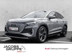 Grau Gebraucht 2022 Audi Q4 Sportback e-tron S-Line SUV | 29.460 € (Guter Preis)
