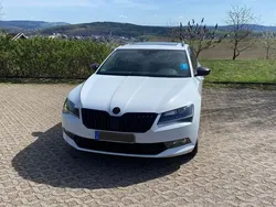 Weiß Gebraucht 2017 Skoda Superb SportLine Kombi | 25.000 €