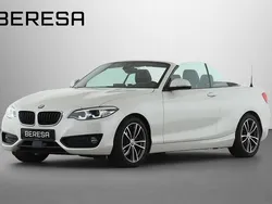 Weiß Gebraucht 2018 BMW 220 Sport Line Cabrio | 22.480 € (Fairer Preis)