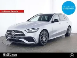 Lack hightechsilber Gebraucht 2024 Mercedes C300 AMG line Plus Kombi | 48.880 € (Etwas zu teuer)