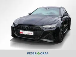 Mythosschwarz metallic Gebraucht 2024 Audi RS6 Ambiente Kombi | 109.980 €