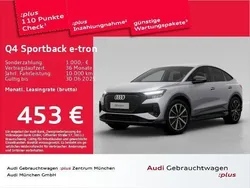 Florettsilber metallic Gebraucht 2024 Audi Q4 Sportback e-tron Advanced SUV | 47.381 € (Teuer)