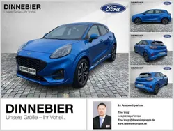 Blau (metallic) Gebraucht 2023 Ford Puma ST-Line SUV | 24.589 € (Fairer Preis)