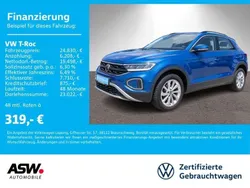 Ravennablau metallic Gebraucht 2024 VW T-Roc Life SUV | 24.830 € (Fairer Preis)
