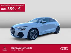 Gletscherweiß metallic Gebraucht 2025 Audi A3 Sportback S-Line Limousine | 38.830 € (Fairer Preis)