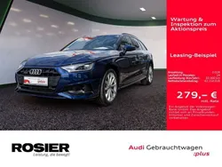 Navarrablau metallic Gebraucht 2024 Audi A4 Advanced Plus Kombi | 42.154 € (Teuer)