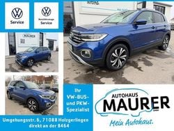Reefblue metallic Gebraucht 2022 VW T-Cross Style SUV | 24.930 € (Fairer Preis)