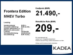 Orange (kanyon orange) Neu 2025 Opel Frontera Edition SUV | 21.490 € (Superpreis)