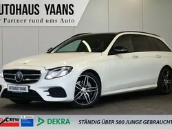 Diamantweiss metalliclack Gebraucht 2017 Mercedes E220 AMG Kombi | 32.899 € (Teuer)