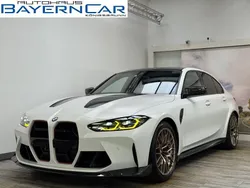 Frozen solid white Gebraucht 2024 BMW M3 Shadowline Limousine | 118.889 € (Etwas zu teuer)