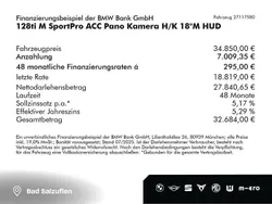 Weiss Gebraucht 2024 BMW 128 Comfort Edition Limousine | 34.850 € (Guter Preis)