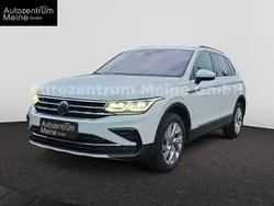 Pure white Gebraucht 2022 VW Tiguan Elegance SUV | 22.500 € (Guter Preis)