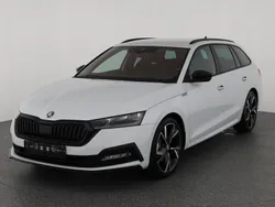 Moon white perleffekt Gebraucht 2023 Skoda Octavia SportLine Kombi | 38.495 € (Fairer Preis)