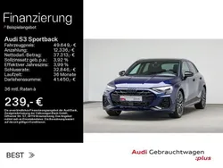 Navarrablau metallic (metallic) Gebraucht 2024 Audi S3 Sport Limousine | 49.649 € (Etwas zu teuer)