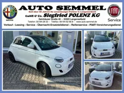 Arktis weiß Gebraucht 2023 Fiat 500e La Prima Limousine | 21.860 € (Fairer Preis)