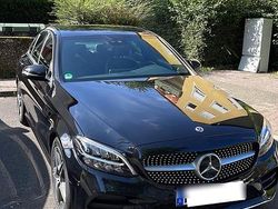 Schwarz Gebraucht 2020 Mercedes C180 AMG line Limousine | 26.000 €