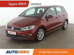 Rot Gebraucht 2019 VW Golf Sportsvan Highline Van / Kleinbus | 18.460 € (Fairer Preis)