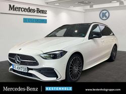 Weiß Gebraucht 2025 Mercedes C200 AMG line Limousine | 51.550 €